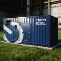 Бензиновый генератор Pramac S8000 мини-контейнере с АВР